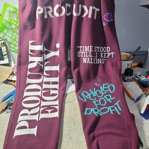 Produkt-80 x champion reverse weave sweatpants